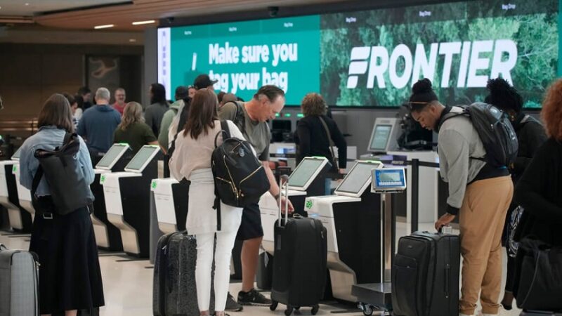How can I check in for Frontier Airlines