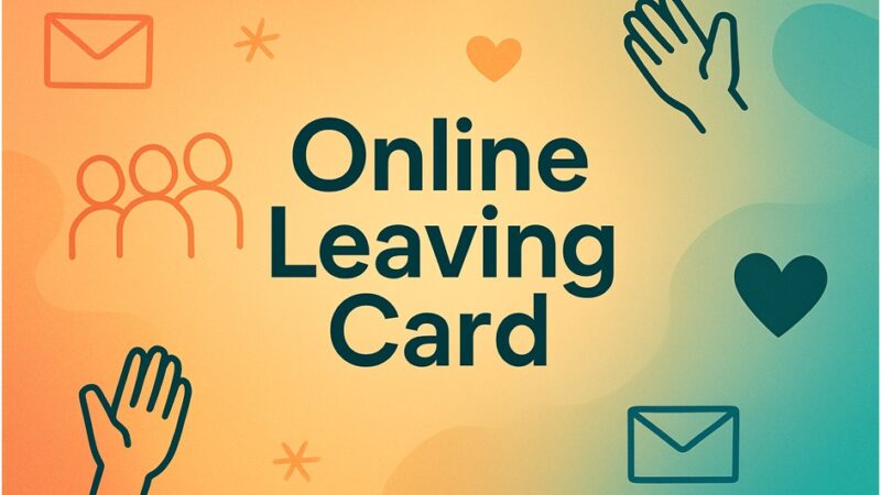 Send Your Wishes Immediately with Cutting Edge Online Leaving Cards